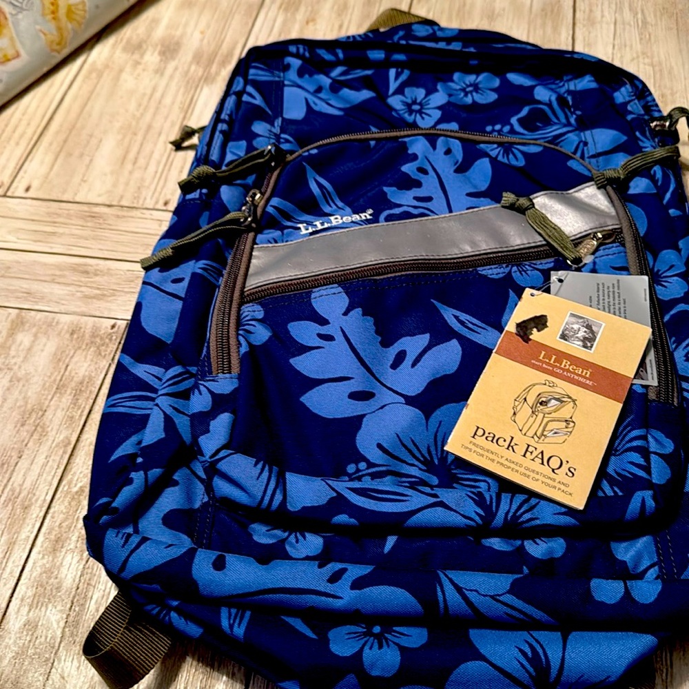 LL Bean book bag.  Brand new with tags